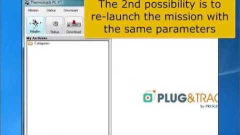 Thermotrack PC - How to mission a Thermo Button