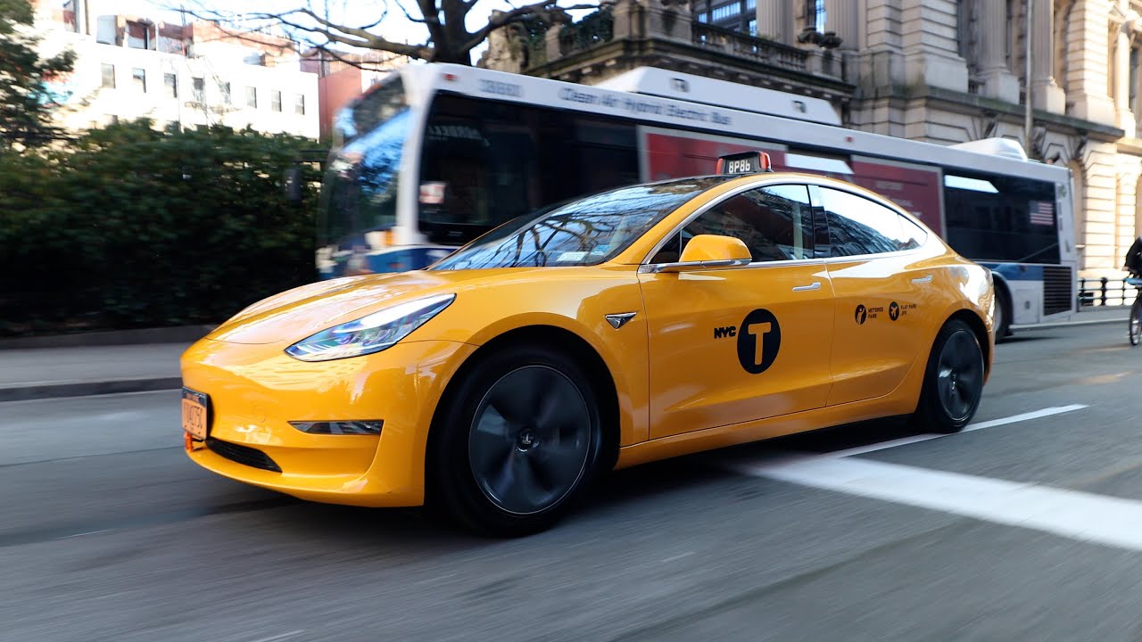 Tesla Model 3 New York Yellow Taxi First Ride Impressions