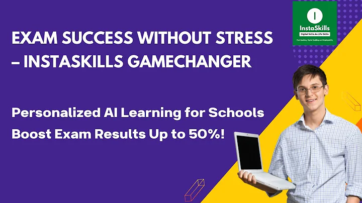 InstaSkills Gamechanger – AI-Powered Personalized Learning for Schools! Explainer Video