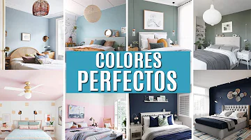 ¿De qué colores no se debe pintar un dormitorio?