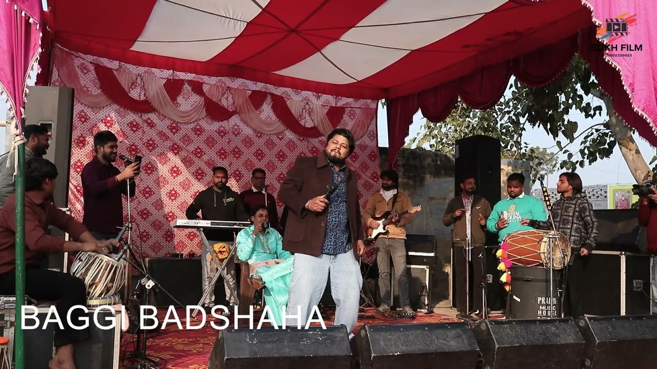 BAGGI BADSHAHA LIVE SHOW ME BADAR DA RAI (JALALABAD)