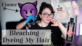 Dark Brown Hair to Pink with Arctic Fox Frose and Arctic Fox Bleach Please Kit( Brad Mondo ) screenshot 4