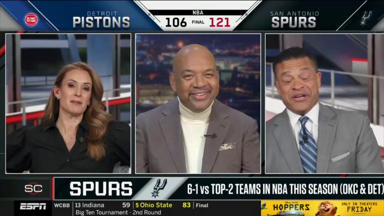 Wemby going to win NBA title - Michael Wilbon on Spurs 6-1 vs Top-2 teams after beat Pistons 121-106