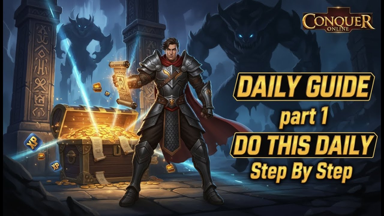 Conquer Online: The ONLY Daily Guide You Need! (Step-By-Step)