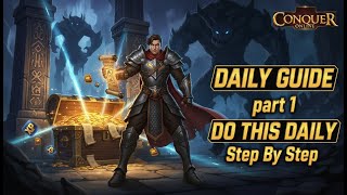 Conquer Online: The ONLY Daily Guide You Need! (Step-By-Step)