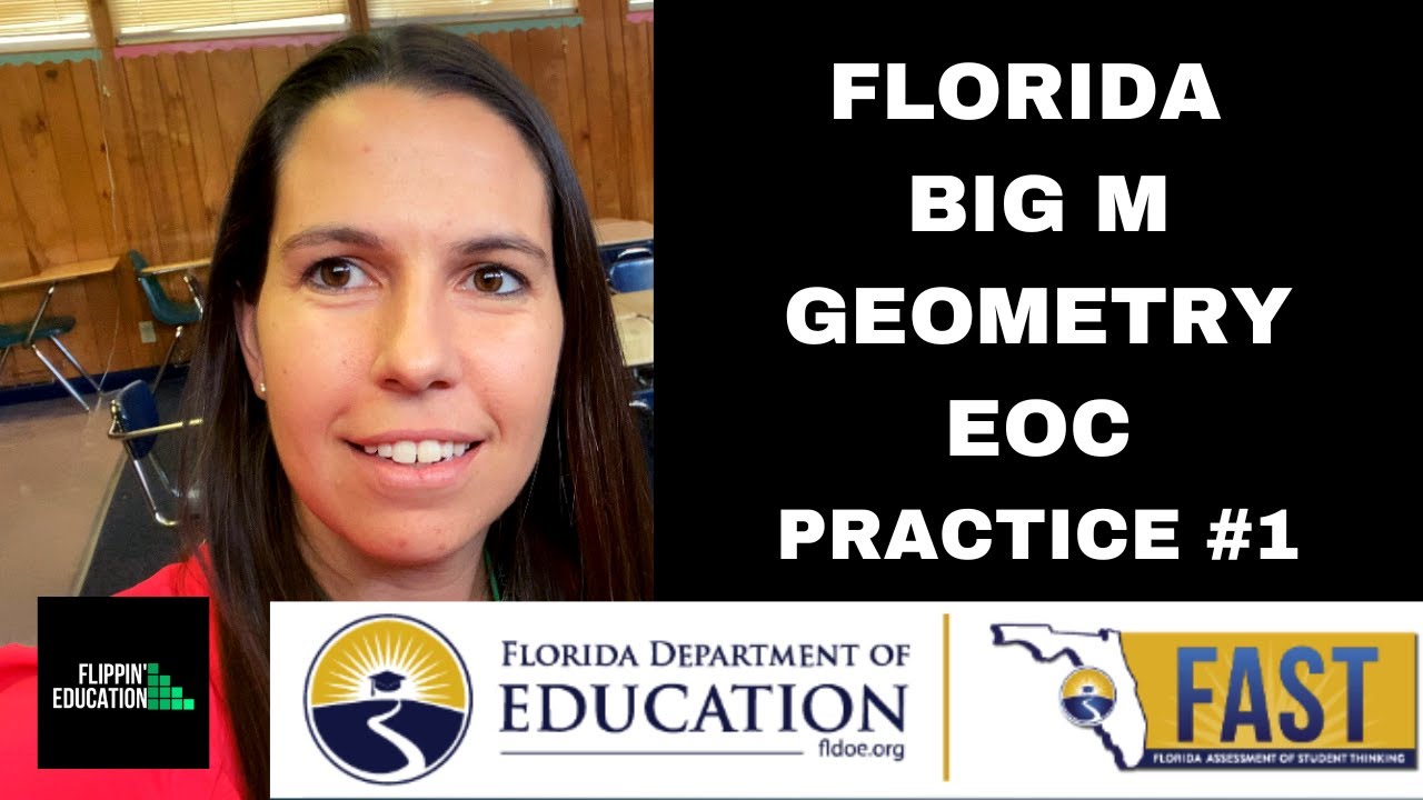 BIG M Florida Standards Geometry EOC Prep Video 1 G.R.1.1, G.R. 1.2