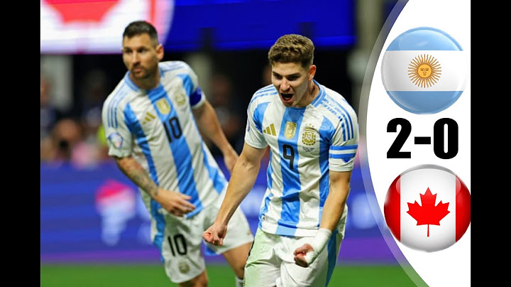 Copa America 2024 Argentina vs Canada 2-0 Highlight & All Goals