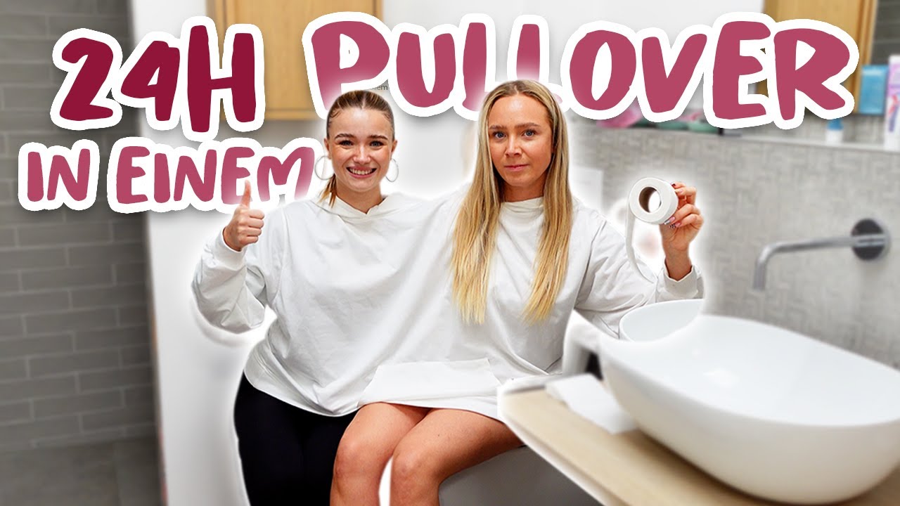 24h in einem Pullover mit @JuliaBeautx 