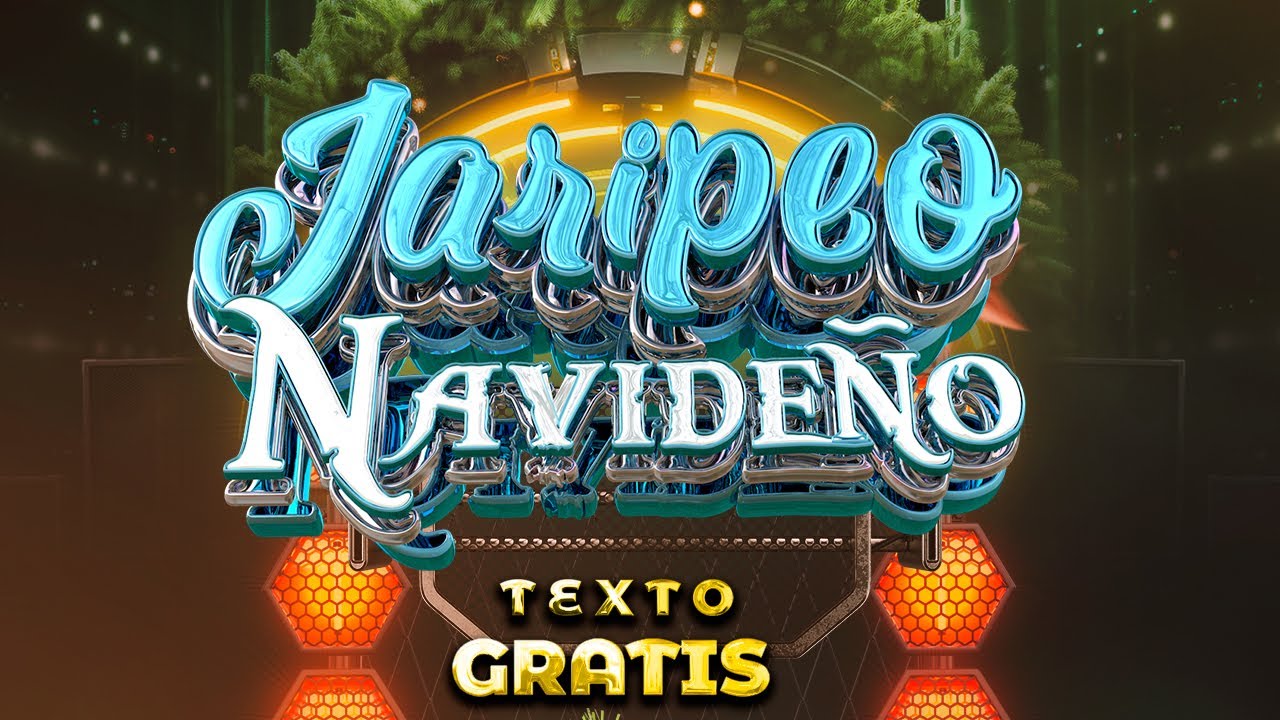 TEXTO GRATIS/FREE 3D JARIPEO NAVIDAD PRA CINEMA 4D