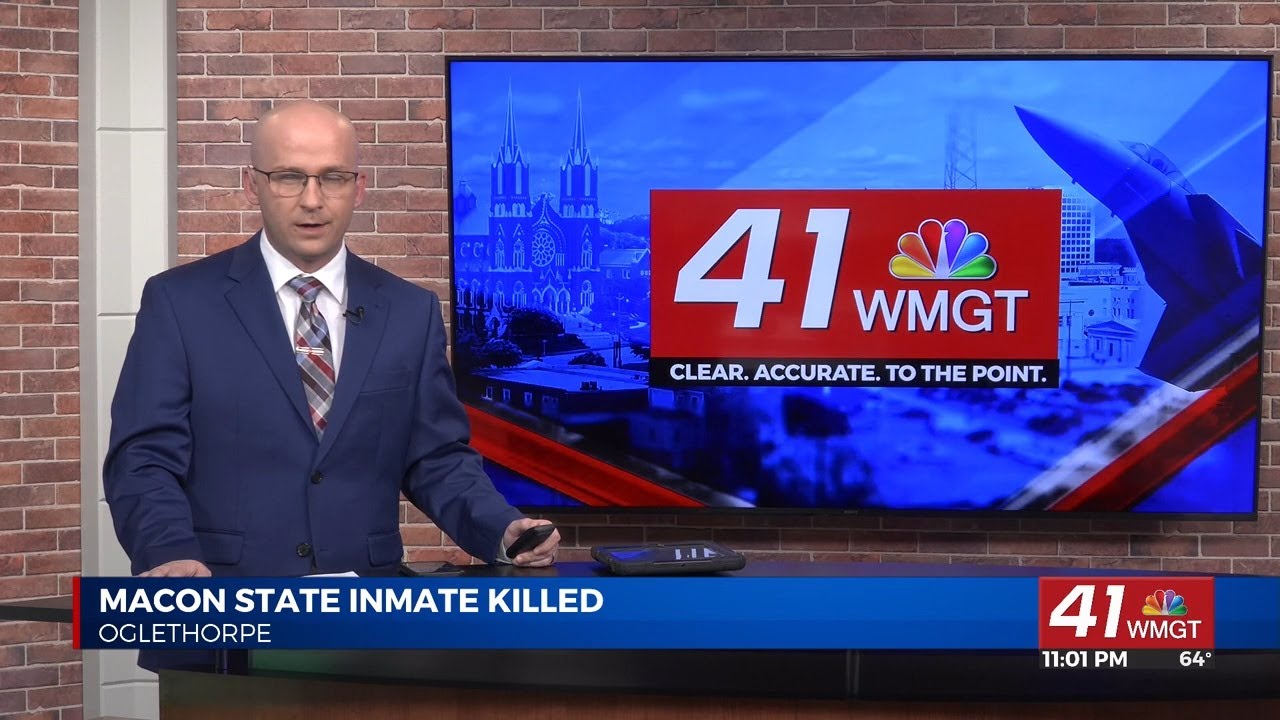 Inmate at Macon State Prison dead after fight with roommate - YouTube