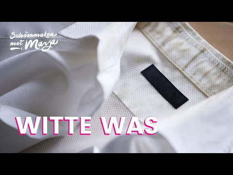 Video: Hoe Witte Kleding Witter Te Maken?