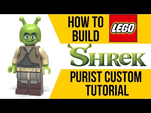 shrek lego figure