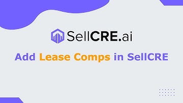How to Add Lease Comps in the Editor | Showcase Comparable Lease Data