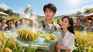 The young man gained a magical realm. With its spring and farms, he grew super produce. screenshot 1