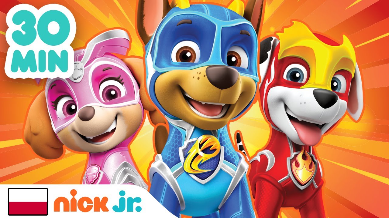 Psi Patrol | 30 MIN z Kosmopieskami mającymi supermoce!| Nick Jr