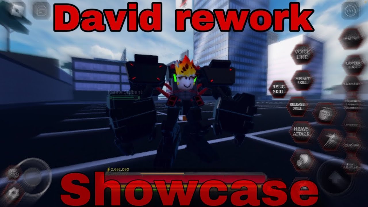 David Rework DAVID REWORK SHOWCASE | Project Baki 3 - YouTube