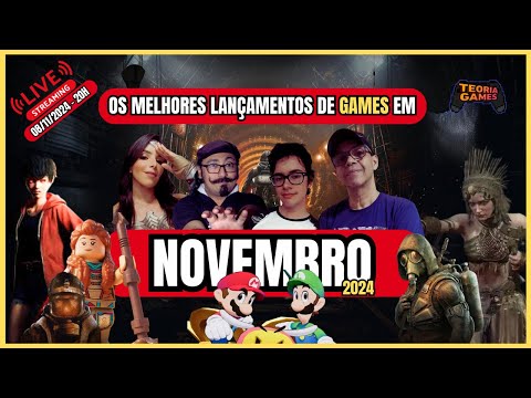 PRECISAMOS FALAR SOBRE OS MELHORES LANÇAMENTOS DE NOVEMBRO!