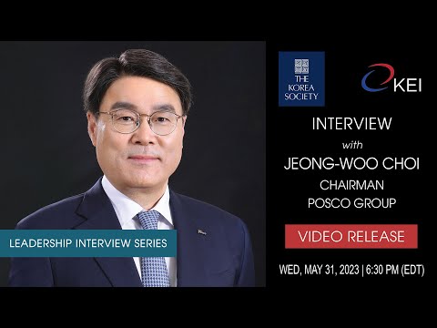 Interview with POSCO Group Chairman Jeong-Woo Choi 포스코 그룹 최정우 회장