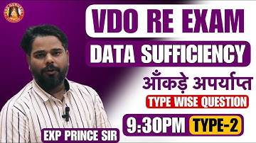 Data Sufficiency in Reasoning | UPSSSC VDO Re Exam Reasoning | Reasoning Syllabus | Important Topics