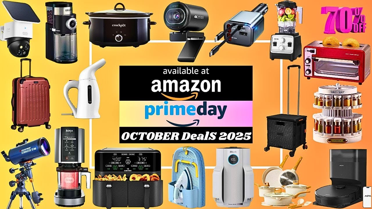 25 Hottest LIVE Amazon Prime Day 2025 Deals You Can’t Miss! 🛒 (With ...