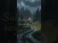 Relax and Sleep Deeply with Rain in Dark Forest at Night | Dark Screen