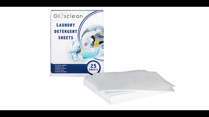 Laundry Detergent Sheets by GLOSCLEAN