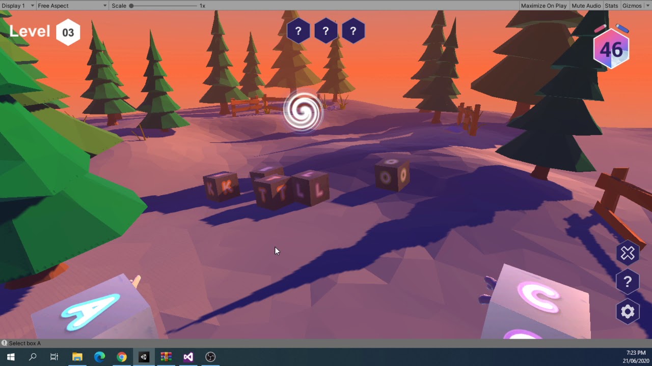 speech control in 3D VR game - YouTube