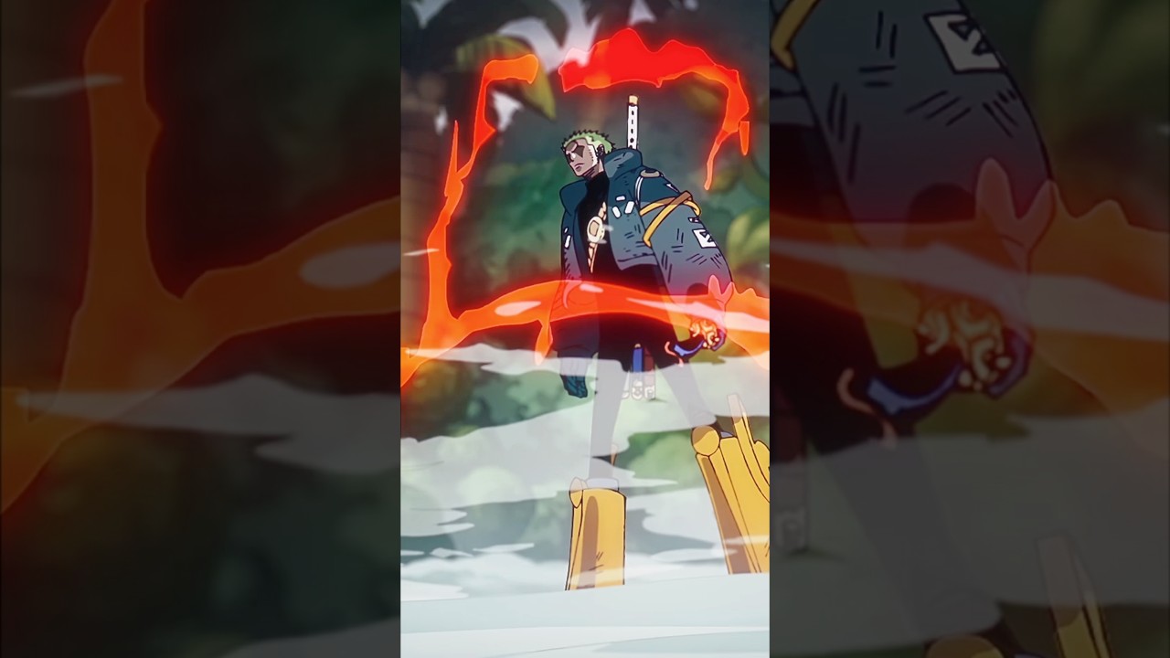 Zoro growling because Sanji called him “deadweight” 😂😂 