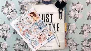 September 2, 2019 PWM in my Erin Condren using a beautiful kit from Dek Designs/Plan2befab