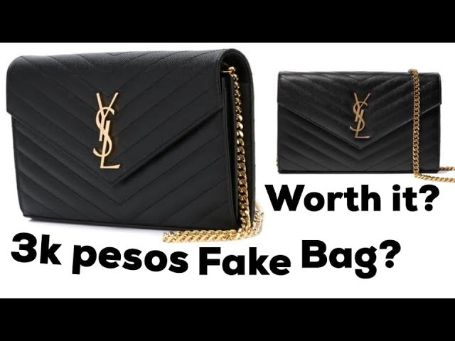 REAL OR FAKE?! Is Your Saint Laurent Wallet on Chain Counterfeit? 