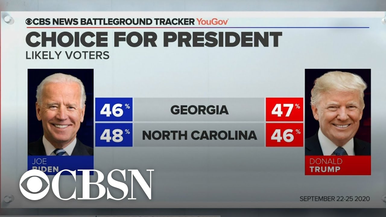 Battleground Tracker Poll: Tight races in Georgia and North Carolina
