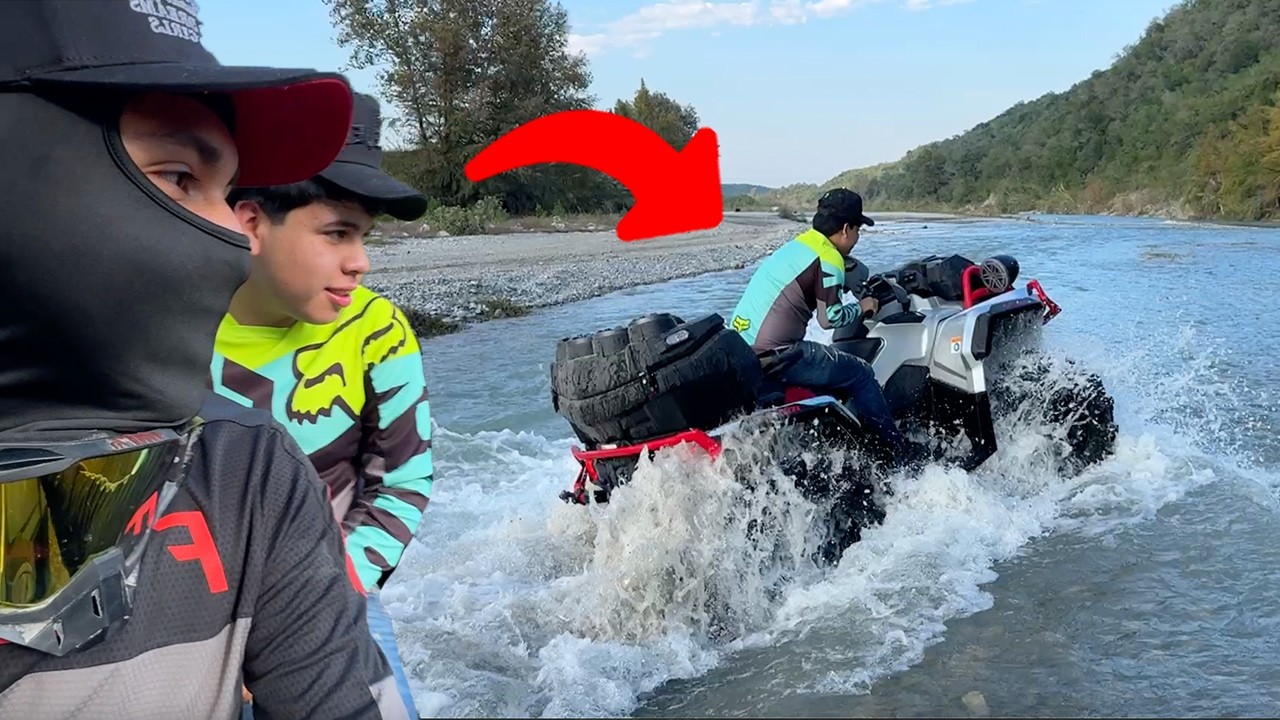 NOS VAMOS DE RUTA AL RIO(*EN UNA CAN AM 1000*)//Dani Universe//