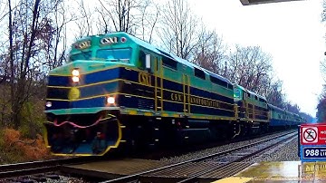 The Happy Engineers bring through The CSX OCS Train!