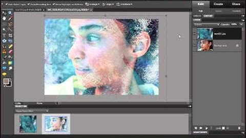 |How to Apply Texture 2| Photoshop Elements 9