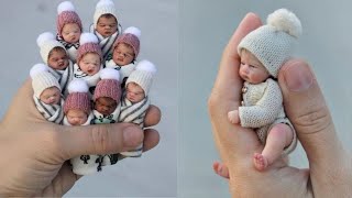 Silicone Baby Dolls : Crafting Hyper-Realistic Miniatures