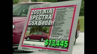 Mw 2001 Kia Rio Sedan And Spectra Road Test Retro Review