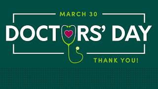 Happy National Doctors' Day from MercyOne