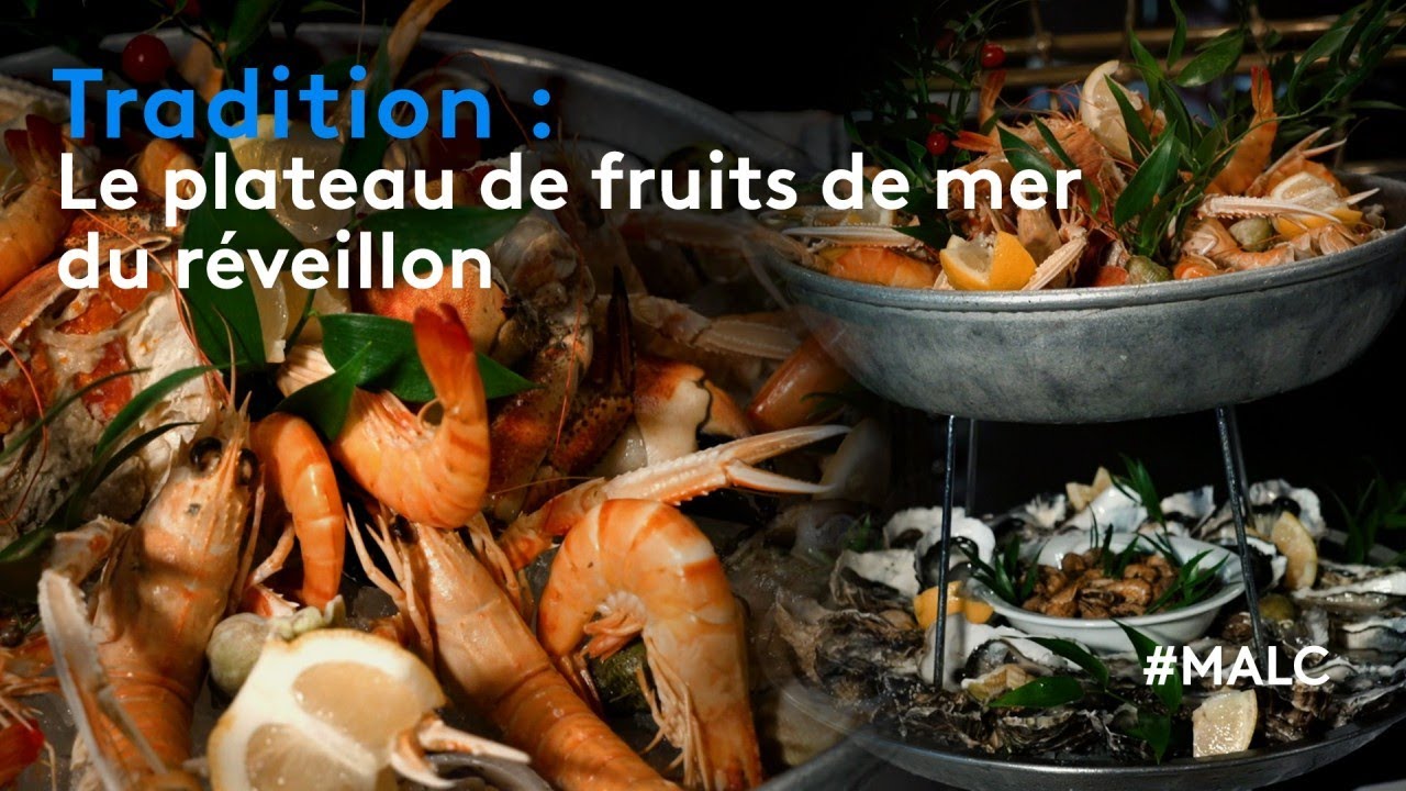 Tradition : le plateau de fruits de mer du Réveillon