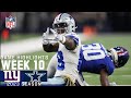 New York Giants vs. Dallas Cowboys | 2023 Week 10 Game Highlights