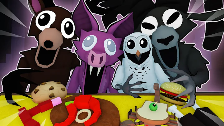 THE DINNER FOR THE MONSTERS IN 99 NIGHTS IN THE FOREST!? Roblox Animation