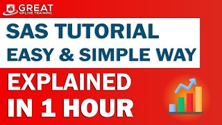 SAS Tutorial | Explained Simply in 1 Hour | SAS Programming