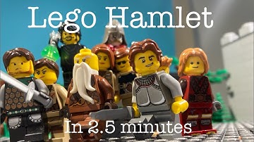 Lego Hamlet in 2.5 minutes | A stop motion animation
