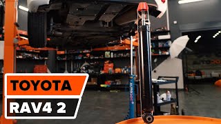 Remove Shock absorbers TOYOTA - video tutorial