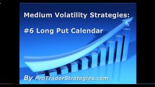 Medium Volatility Strategies:  6.  Long Put Calendar With Eric  "The Wolfman"  Wilkinso