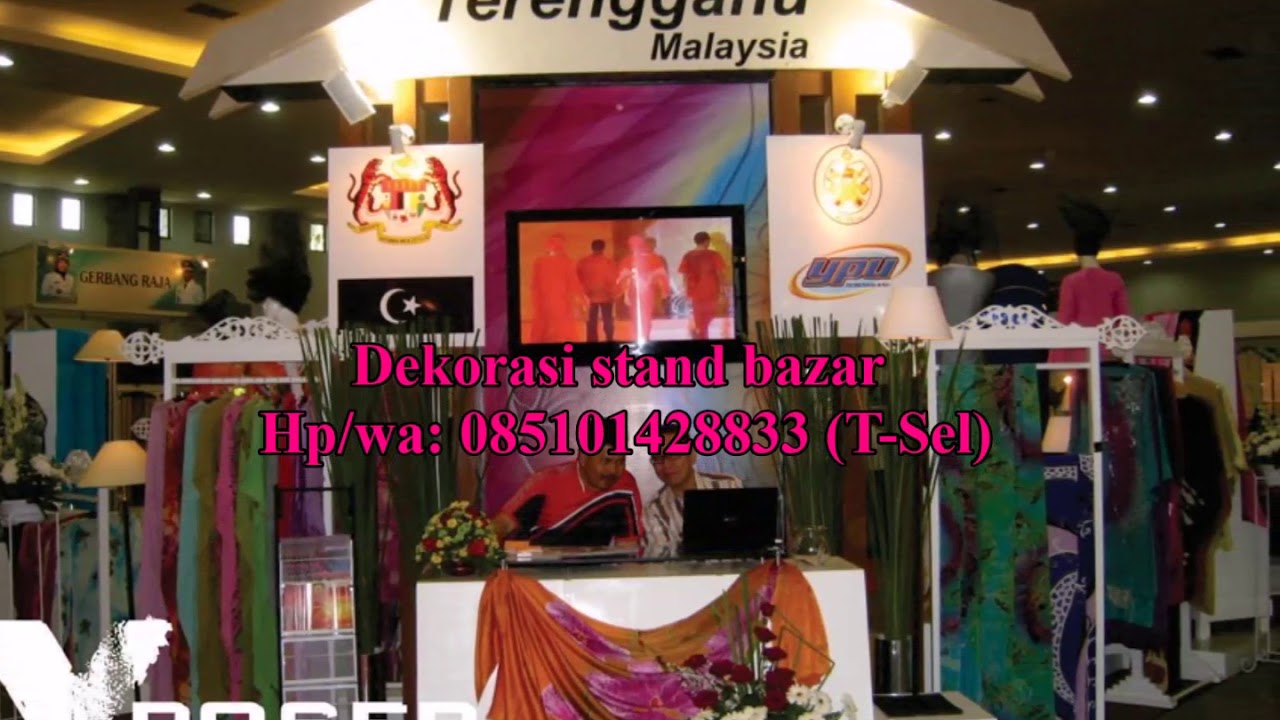  Dekorasi  stand  bazar  Hp wa 085101428833 T Sel YouTube