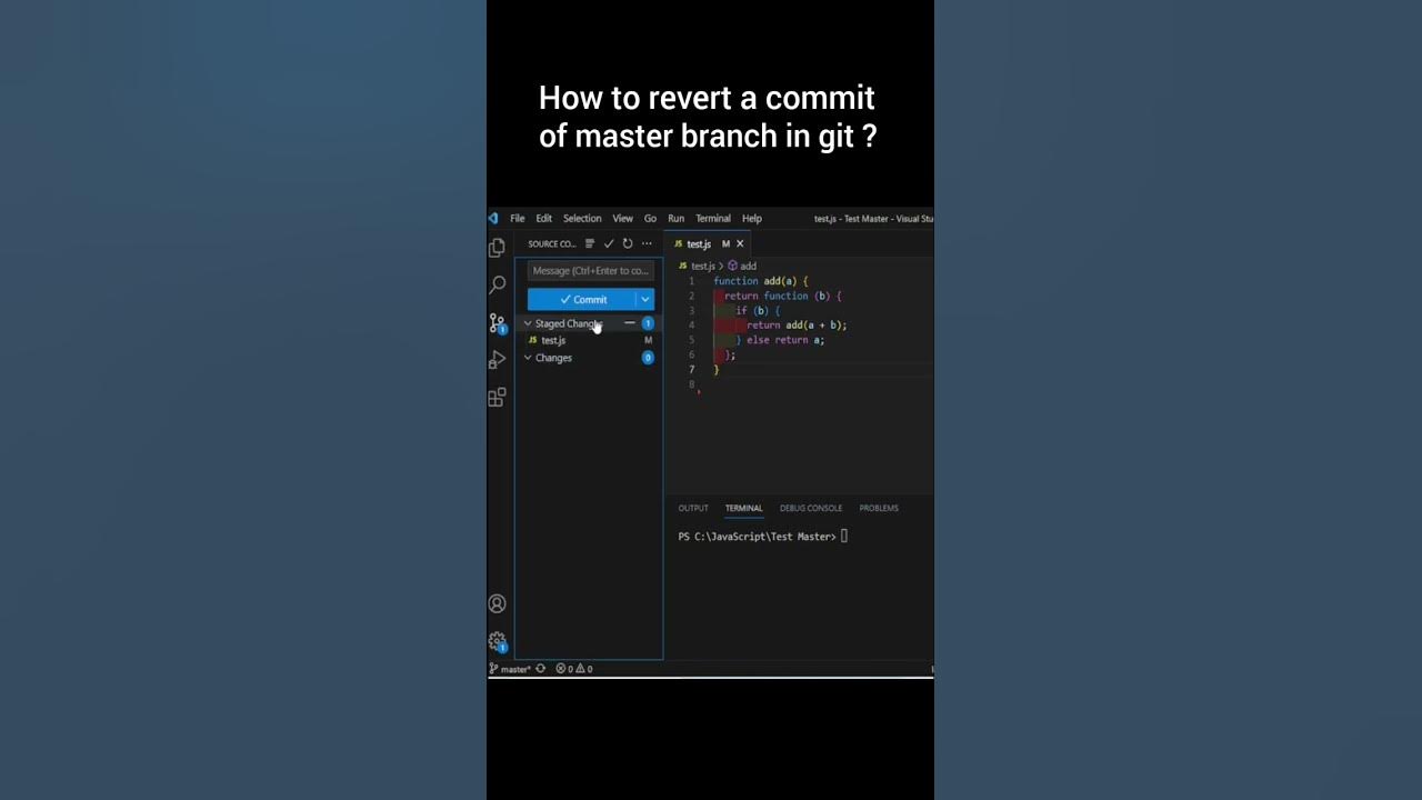 Remove a git commit which has not been pushed how to revert a commit