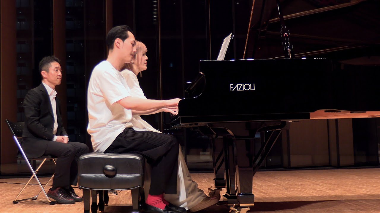 カプースチン：シンフォニエッタ op.49 第1楽章・第4楽章 （ピアノ連弾 