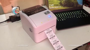 Xprinter XP 420B test print label for customer