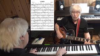 La puerta - Latin guitar & piano cover ( Luis Demetrio )