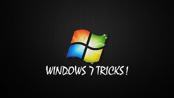 TOP 3 WINDOWS 7 TRICKS YOU PROBABLY DIDN